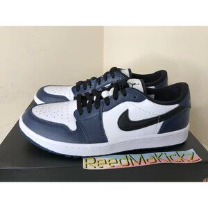 Jordan 1 Low Golf White Midnight Navy Mens DD9315 104